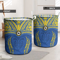 Oceania Football Solomon Kings Laundry Basket Polynesian Tribal Pattern LT9 - Polynesian Pride