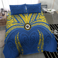 Oceania Football Solomon Kings Bedding Set Polynesian Tribal Pattern LT9 - Polynesian Pride