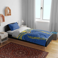 Oceania Football Solomon Kings Bedding Set Polynesian Tribal Pattern LT9 - Polynesian Pride