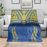 Oceania Football Solomon Kings Blanket Polynesian Tribal Pattern LT9 - Polynesian Pride