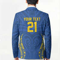 Custom Oceania Football Solomon Kings Blazer Polynesian Tribal Pattern LT9 - Polynesian Pride