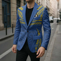 Custom Oceania Football Solomon Kings Blazer Polynesian Tribal Pattern LT9 - Polynesian Pride