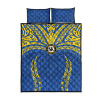 Oceania Football Solomon Kings Quilt Bed Set Polynesian Tribal Pattern LT9 - Polynesian Pride