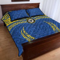 Oceania Football Solomon Kings Quilt Bed Set Polynesian Tribal Pattern LT9 - Polynesian Pride