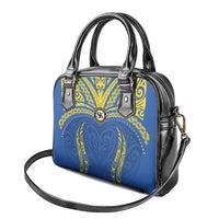 Oceania Football Solomon Kings Shoulder Handbag Polynesian Tribal Pattern LT9 - Polynesian Pride