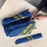 Oceania Football Solomon Kings Umbrella Polynesian Tribal Pattern LT9 - Polynesian Pride