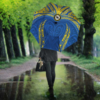 Oceania Football Solomon Kings Umbrella Polynesian Tribal Pattern LT9 - Polynesian Pride