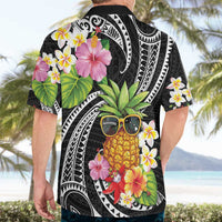 Hau'oli Makahiki Hou Hawaiian Shirt Aloha Pineapple Tropical Vibe LT9 - Polynesian Pride