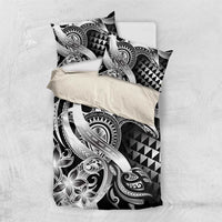 Aloha Black Tribal Honu Tattoo Bedding Set