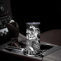 Aloha Black Tribal Honu Tattoo Skinny Tumbler
