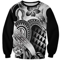 Aloha Black Tribal Honu Tattoo Sweatshirt