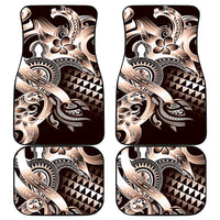 Aloha Mocha Mousse Tribal Honu Tattoo Car Mats LT9 - Polynesian Pride