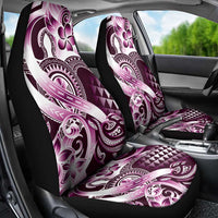 Aloha Pink Tribal Honu Tattoo Car Seat Cover LT9 - Polynesian Pride