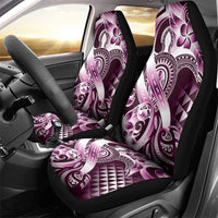 Aloha Pink Tribal Honu Tattoo Car Seat Cover LT9 - Polynesian Pride