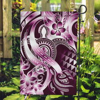 Aloha Pink Tribal Honu Tattoo Garden Flag LT9 Garden Flag Pink - Polynesian Pride