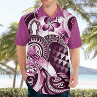 Aloha Pink Tribal Honu Tattoo Hawaiian Shirt LT9 - Polynesian Pride