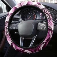 Aloha Pink Tribal Honu Tattoo Steering Wheel Cover LT9 - Polynesian Pride
