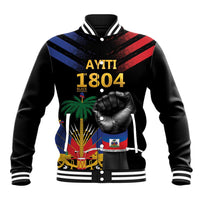 Haiti Independence Day Baseball Jacket The First Black Republic Since 1804 LT9 Unisex Blakc - Polynesian Pride