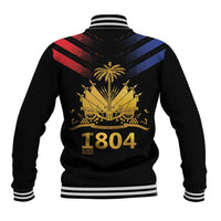 Haiti Independence Day Baseball Jacket The First Black Republic Since 1804 LT9 - Polynesian Pride