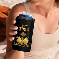 Haiti Independence Day 4 in 1 Can Cooler Tumbler The First Black Republic Since 1804 LT9 - Polynesian Pride