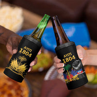 Haiti Independence Day 4 in 1 Can Cooler Tumbler The First Black Republic Since 1804 LT9 - Polynesian Pride