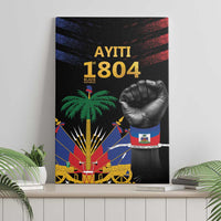 Haiti Independence Day Canvas Wall Art The First Black Republic Since 1804 LT9 - Polynesian Pride