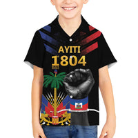 Haiti Independence Day Family Matching Tank Maxi Dress and Hawaiian Shirt The First Black Republic Since 1804