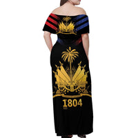 Haiti Independence Day Off Shoulder Maxi Dress The First Black Republic Since 1804