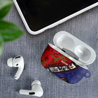 Personalised ANZAC Spirit 1915-2026 Filmstrip Tribute AirPods Case Lest We Forget 25 April LT9 - Polynesian Pride