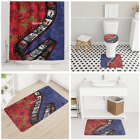 Personalised ANZAC Spirit 1915-2026 Filmstrip Tribute Bathroom Set Lest We Forget 25 April LT9 - Polynesian Pride