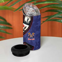 Personalised ANZAC Spirit 1915-2026 Filmstrip Tribute 4 in 1 Can Cooler Tumbler Lest We Forget 25 April