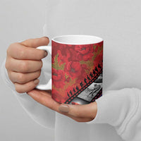 Personalised ANZAC Spirit 1915-2026 Filmstrip Tribute Ceramic Mug Lest We Forget 25 April LT9 - Polynesian Pride