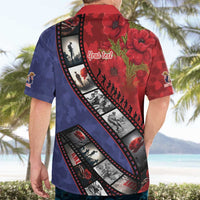 Personalised ANZAC Spirit 1915-2026 Filmstrip Tribute Hawaiian Shirt Lest We Forget 25 April