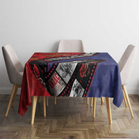 Personalised ANZAC Spirit 1915-2026 Filmstrip Tribute Tablecloth Lest We Forget 25 April LT9 - Polynesian Pride