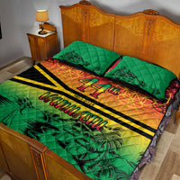 Hapi 44th Indipendens Dei Vanuatu Quilt Bed Set Yumi 1980 with Vanuatuan Beach Landscape LT9 - Polynesian Pride