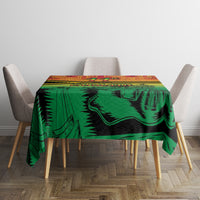 Hapi 44th Indipendens Dei Vanuatu Tablecloth Yumi 1980 with Vanuatuan Beach Landscape LT9 - Polynesian Pride