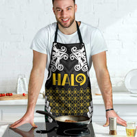 Halo Vanuatu Pride Apron Vanuatuan Sand Drawing Pattern LT9 - Polynesian Pride