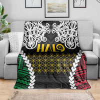Halo Vanuatu Pride Blanket Vanuatuan Sand Drawing Pattern LT9 - Polynesian Pride