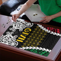 Halo Vanuatu Pride Puzzle Vanuatuan Sand Drawing Pattern LT9 - Polynesian Pride