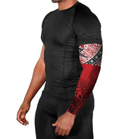 Malo e lelei Tonga Arm Sleeves Ngatu Tokelau Feletoa Fata Traditional Polynesian Pattern - Polynesian Pride