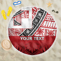 Malo e lelei Tonga Beach Blanket Ngatu Tokelau Feletoa Fata Traditional Polynesian Pattern