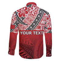 Malo e lelei Tonga Family Matching Long Sleeve Bodycon Dress and Hawaiian Shirt Ngatu Tokelau Feletoa Fata Traditional Polynesian Pattern