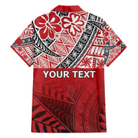Malo e lelei Tonga Family Matching Off The Shoulder Long Sleeve Dress and Hawaiian Shirt Ngatu Tokelau Feletoa Fata Traditional Polynesian Pattern
