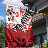 Malo e lelei Tonga Garden Flag Ngatu Tokelau Feletoa Fata Traditional Polynesian Pattern