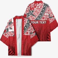 Malo e lelei Tonga Kimono Ngatu Tokelau Feletoa Fata Traditional Polynesian Pattern - Polynesian Pride