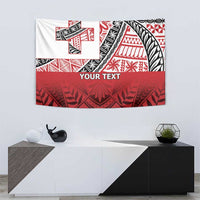 Malo e lelei Tonga Tapestry Ngatu Tokelau Feletoa Fata Traditional Polynesian Pattern