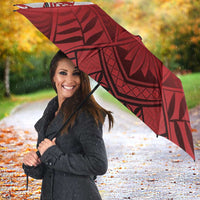 Malo e lelei Tonga Umbrella Ngatu Tokelau Feletoa Fata Traditional Polynesian Pattern - Polynesian Pride