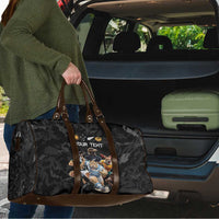 Custom Rugby Southern Hemisphere Travel Bag Argentina AUNZ South Africa Mascot Black - Polynesian Pride