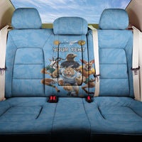 Custom Rugby Southern Hemisphere Back Car Seat Cover Argentina AUNZ South Africa Mascot Blue - Polynesian Pride