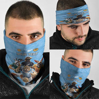 Custom Rugby Southern Hemisphere Neck Gaiter Argentina AUNZ South Africa Mascot Blue - Polynesian Pride